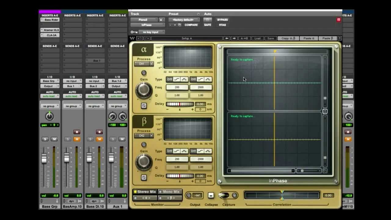 Aligning a Stereo Track with InPhase | Videos - Waves Audio