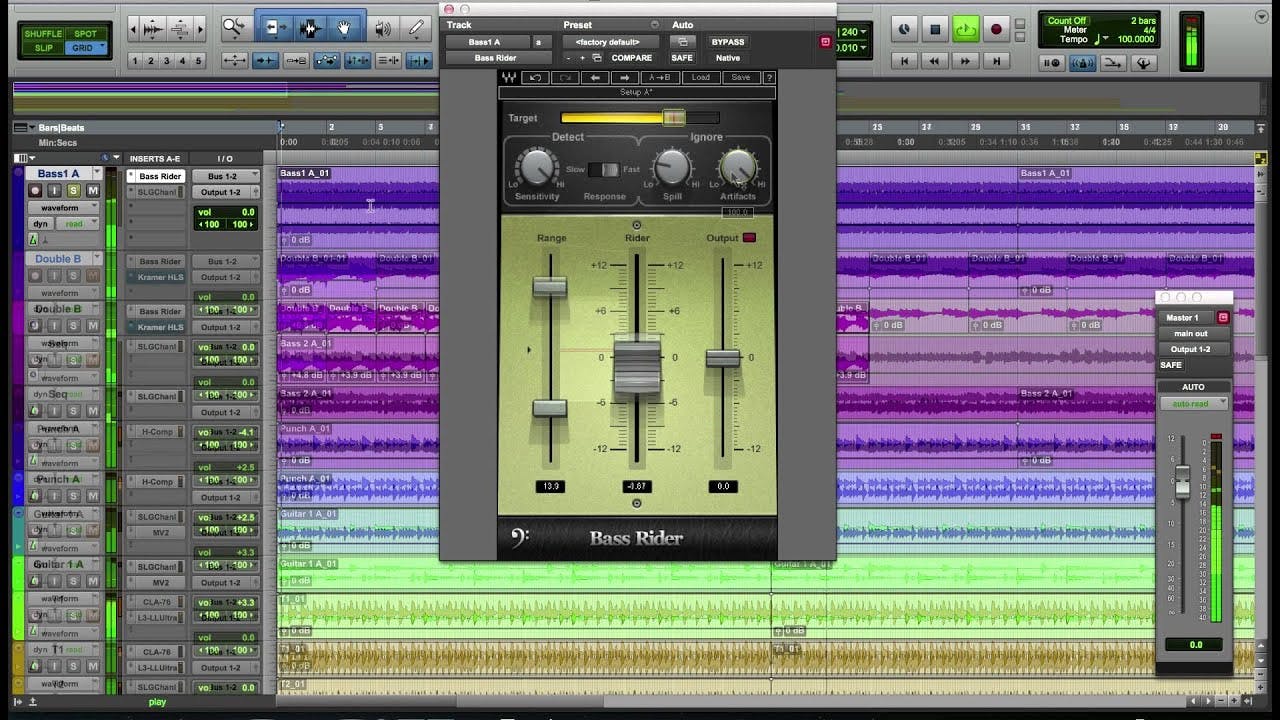 How to Use Waves Bass Rider