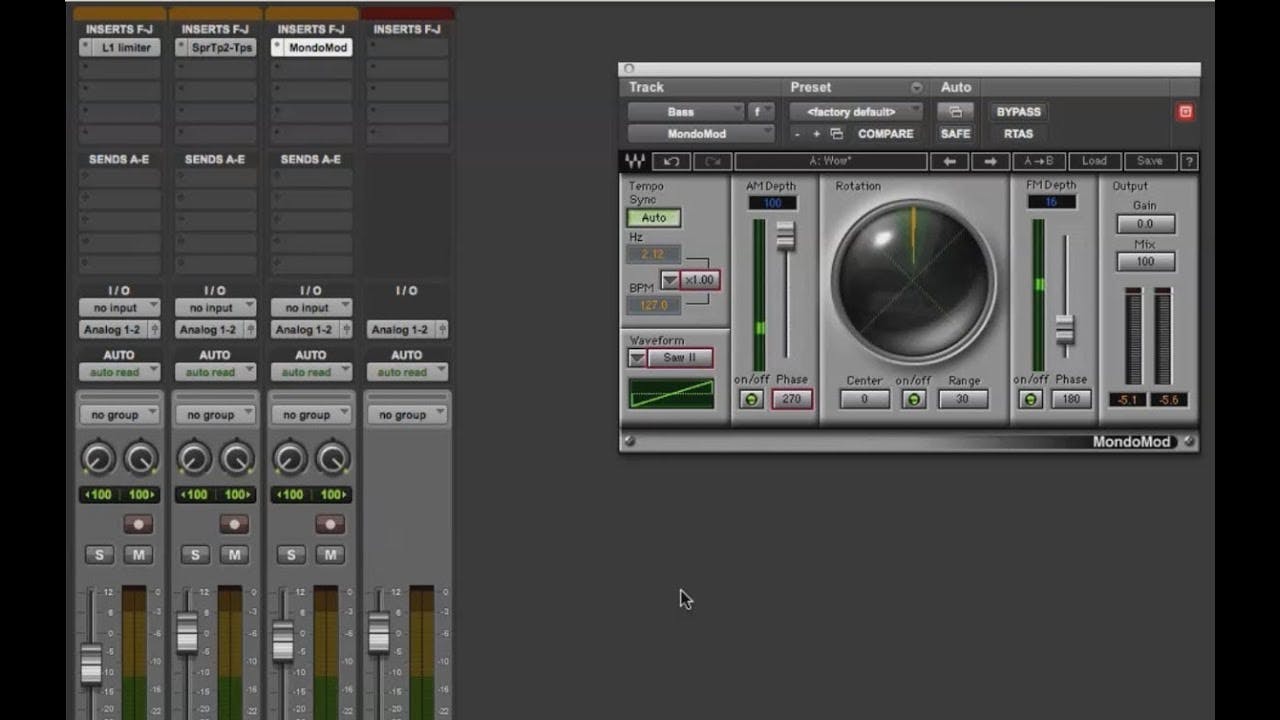 Making a Bass Synth Pump