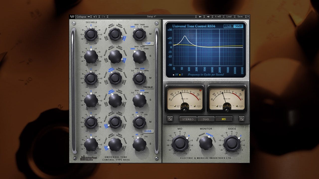 RS56 Passive Equalizer Plugin Overview Videos Waves Audio