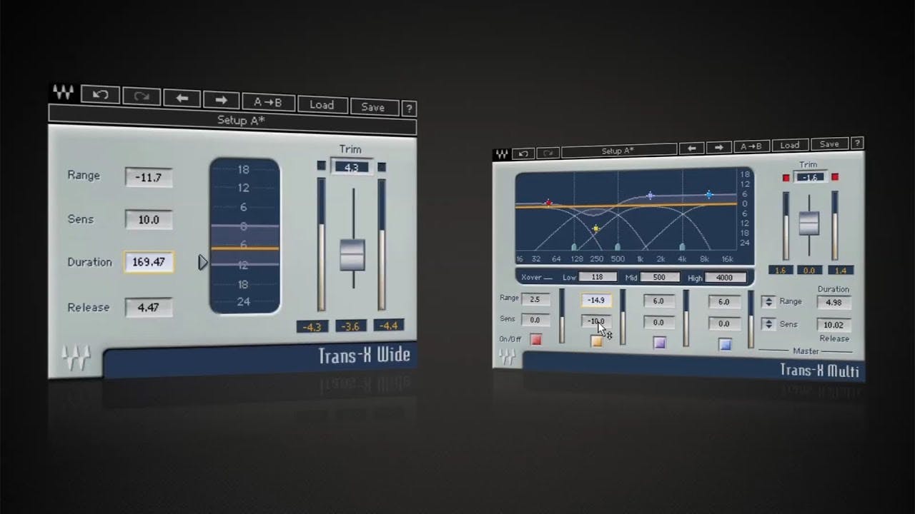 Controlling Drum Transients with Trans-X