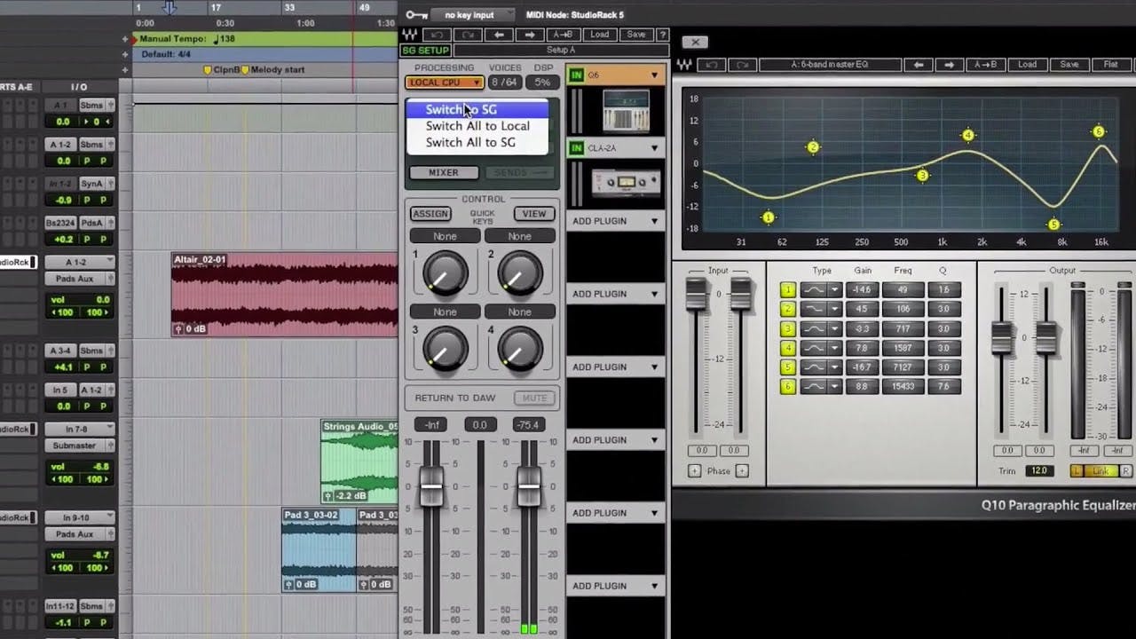 Record with Hundreds of Plugins Using SoundGrid Studio