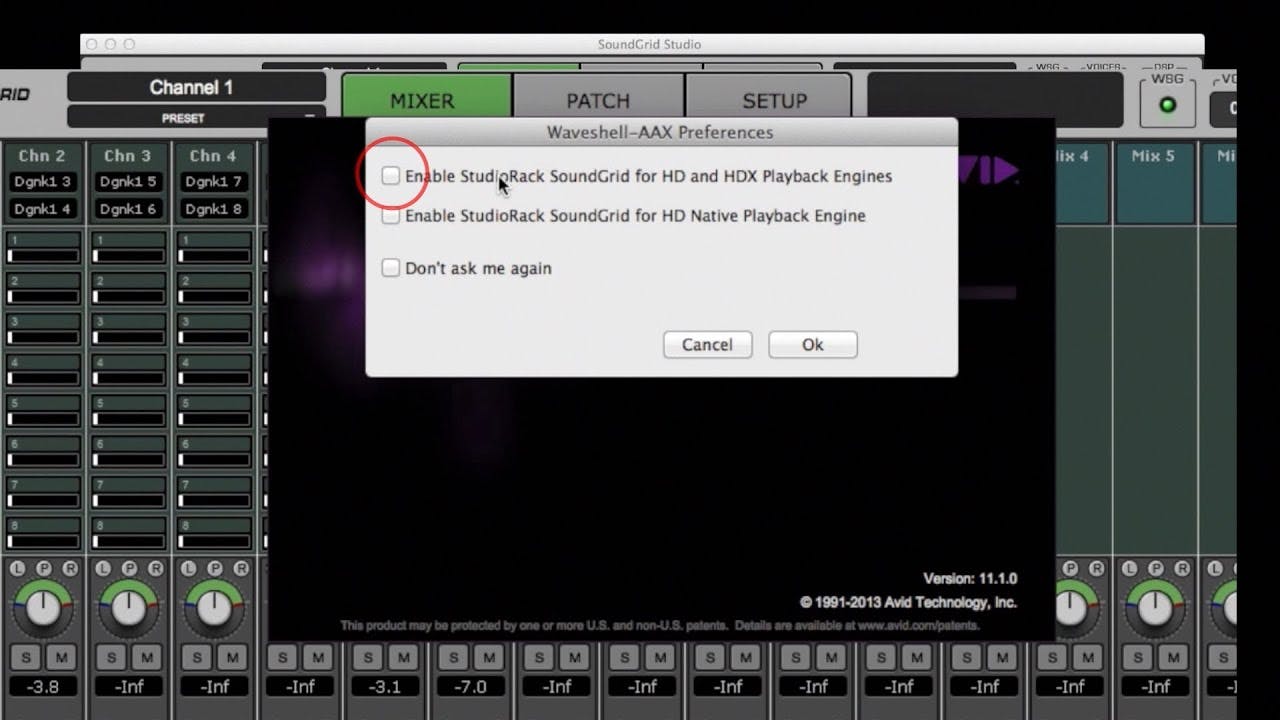 Using StudioRack with Pro Tools HDX
