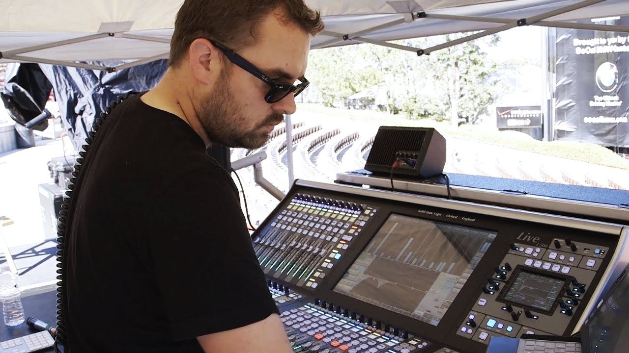 Mixing Jason Aldean Live with FOH Chris Stephens