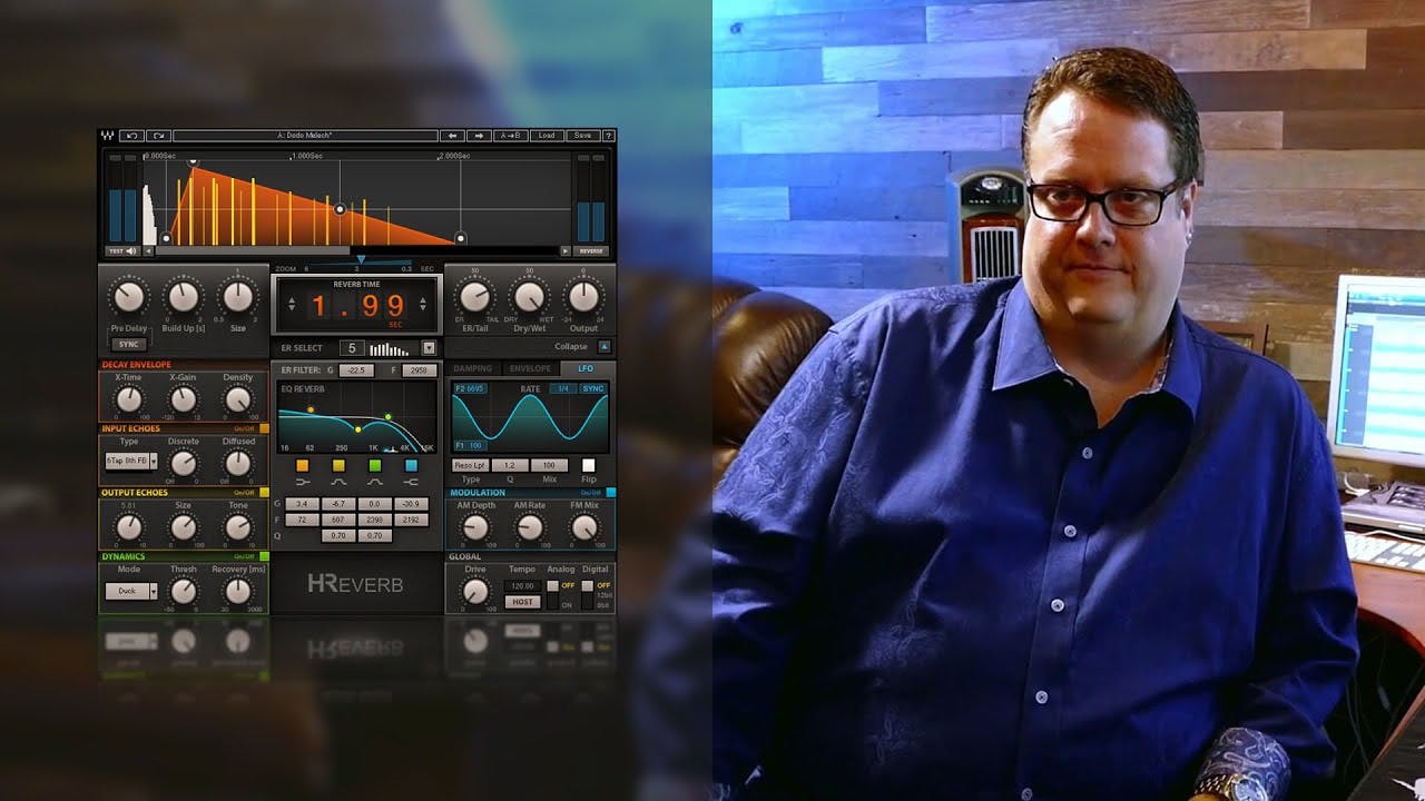 Mixing Live Drums and Vocals with H-Reverb