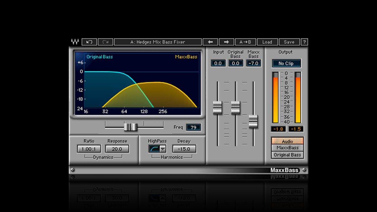 Adding Deep Low Frequencies with MaxxBass