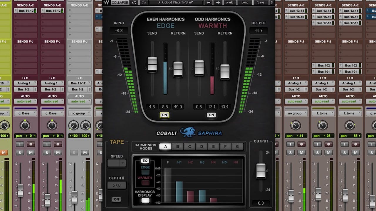 Advanced Harmonic Shaping with Cobalt Saphira