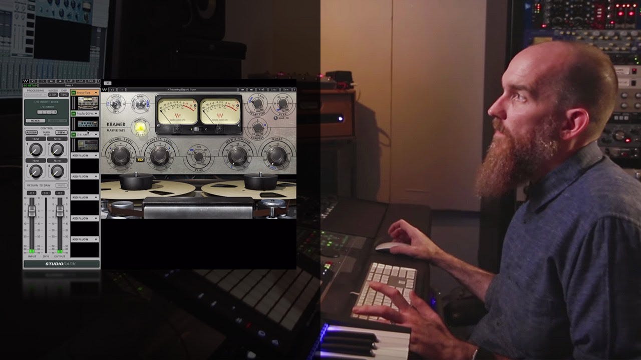 Billy Bush: Tracking and Monitoring with StudioRack SoundGrid