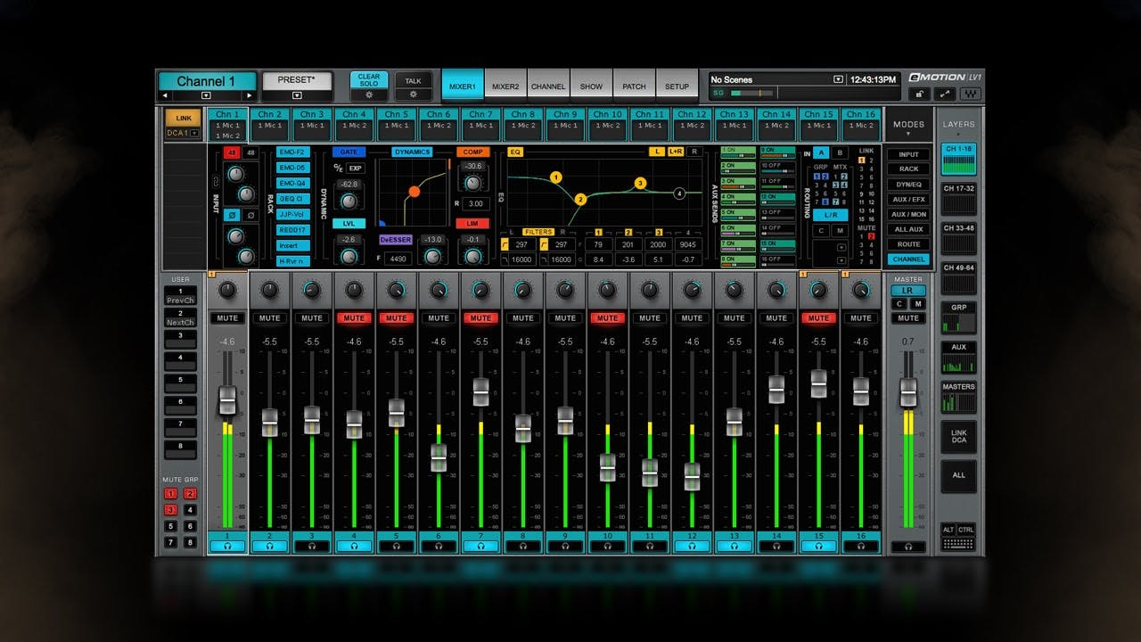 Getting Started with the eMotion LV1 Live Mixer