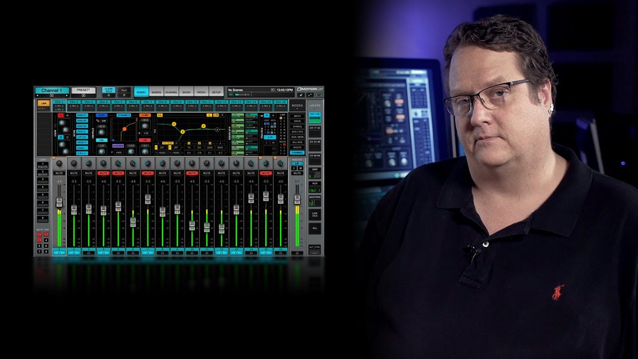 eMotion LV1 Live Mixer – FOH Ken “Pooch” Van Druten