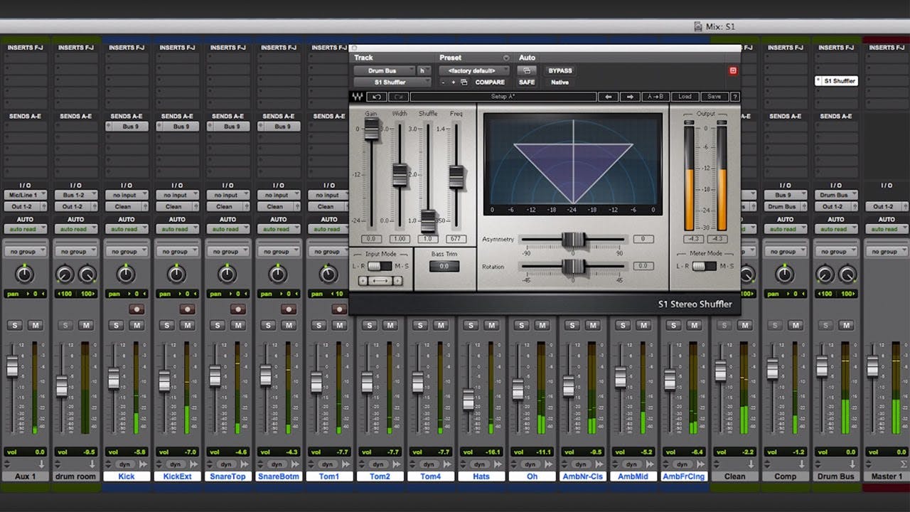 Enhancing Stereo Tracks with the S1 Plugin