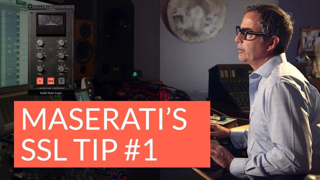 Parallel Compression for Drums – Tony Maserati’s SSL Tip #1