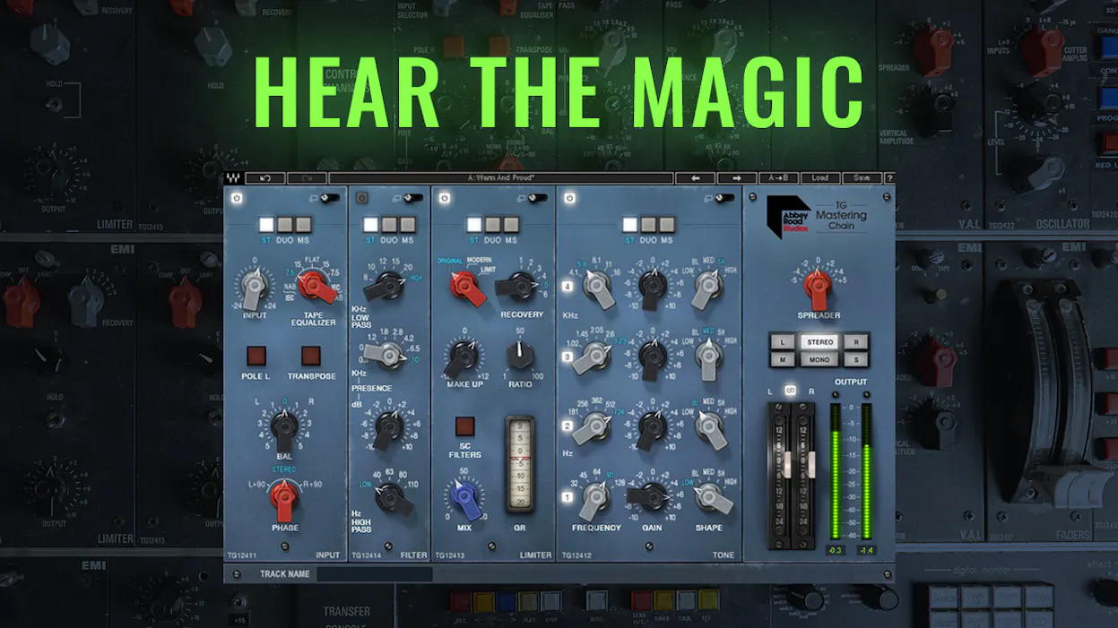 Abbey Road TG Mastering Chain Plugin