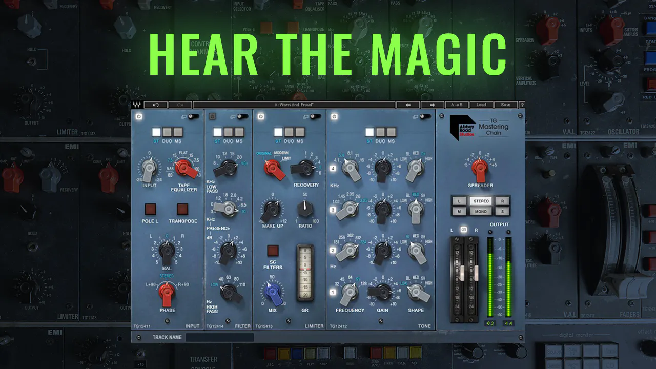 Abbey Road TG Mastering Chain Plugin