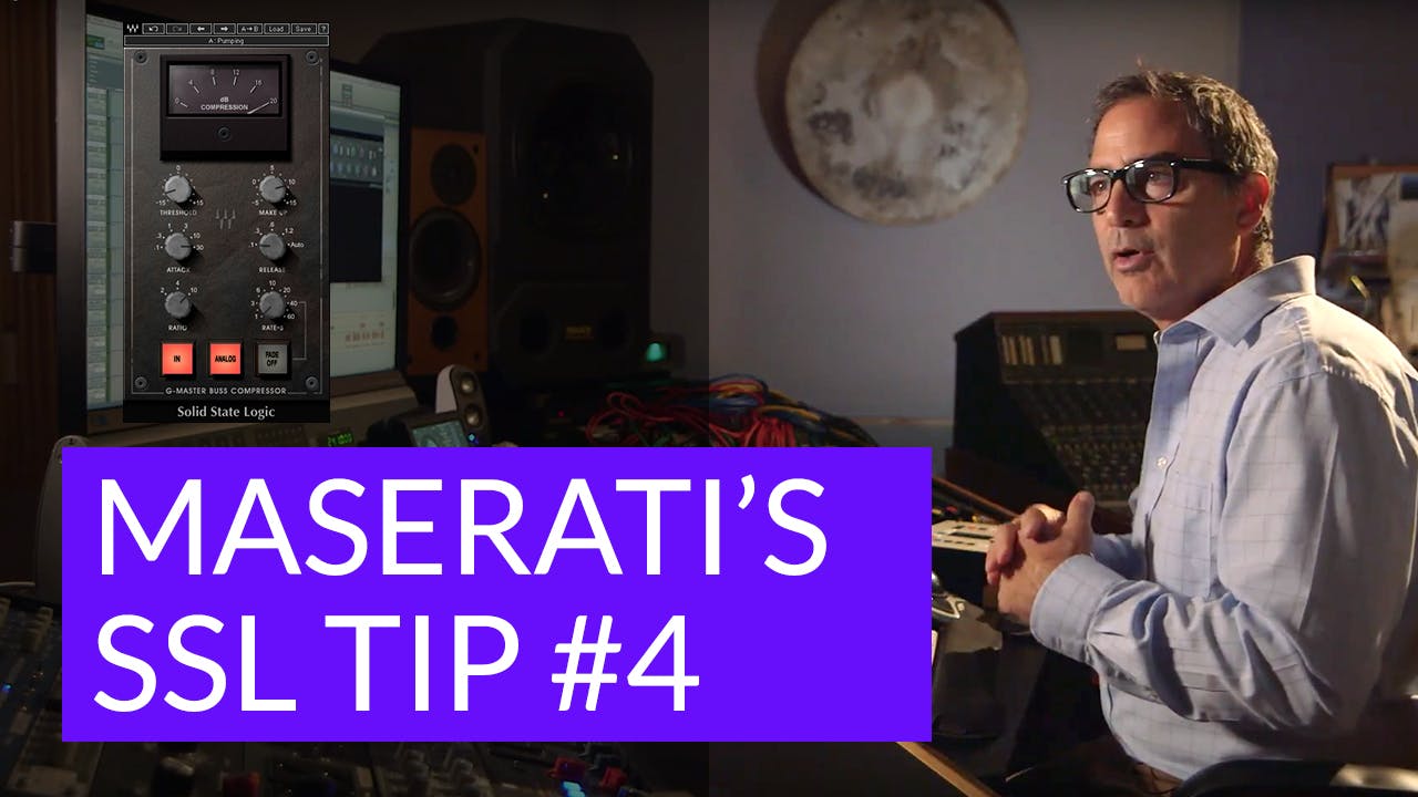 Bass & Synth Bass Mixing – Tony Maserati's SSL Tip #4 - Waves