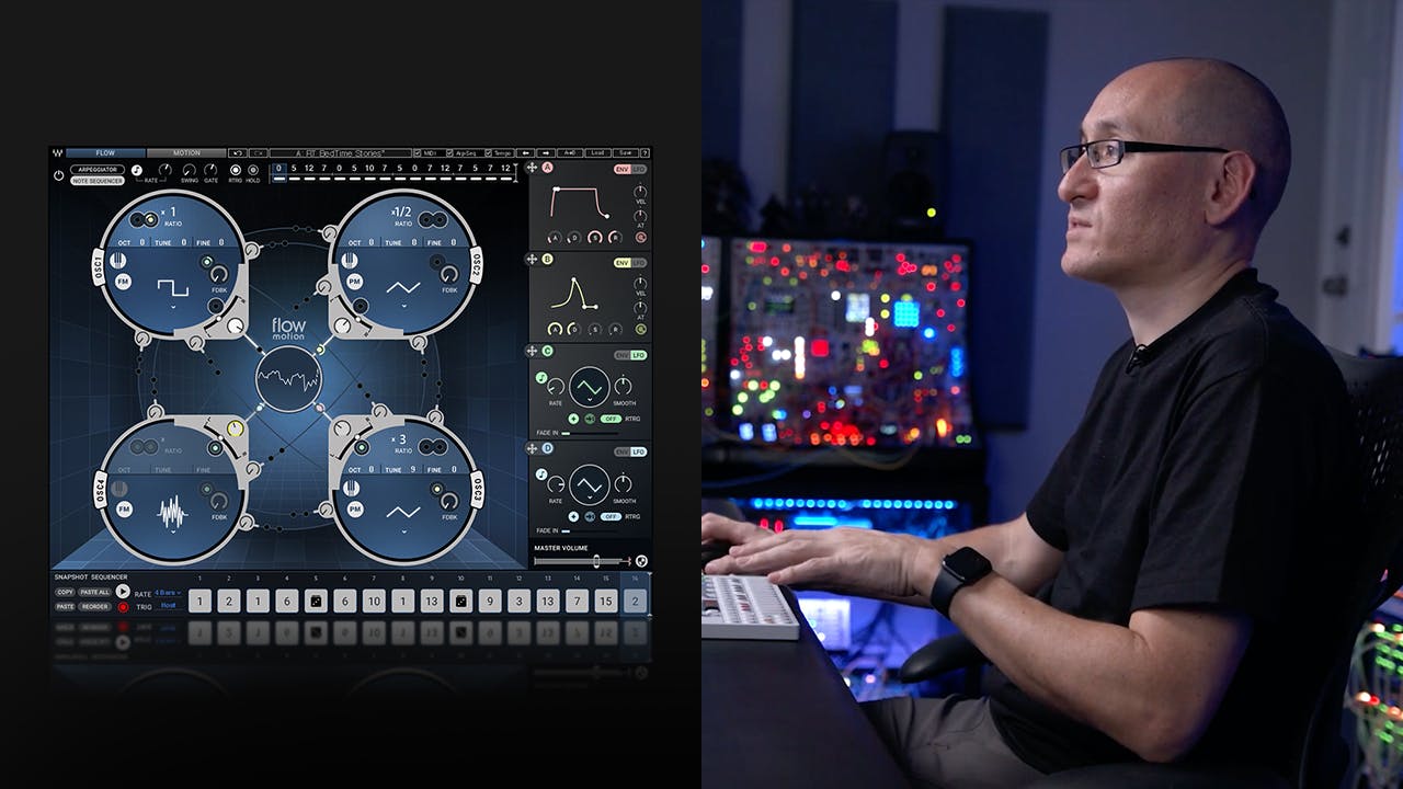 Flow Motion FM Synth Tour with Richard Devine Waves Audio