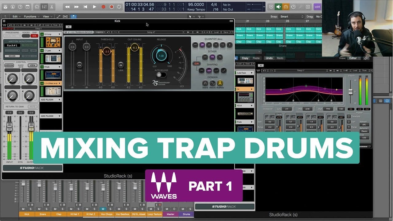 Mixing Trap Drums: Tips for Kicks, Snares and Claps