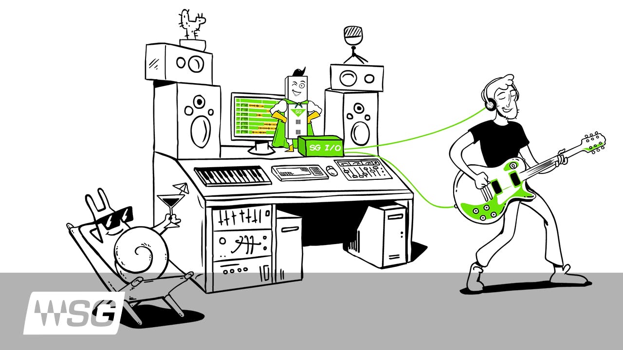 SoundGrid in the Studio: Record with Plugins. No Latency.