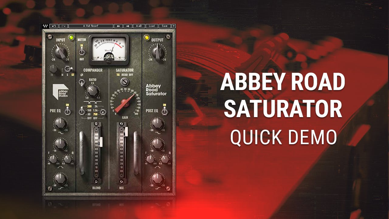 Abbey Road Saturator Plugin – Quick Demo