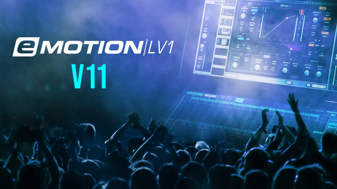 eMotion LV1 Live Mixer – V11 Update 2019