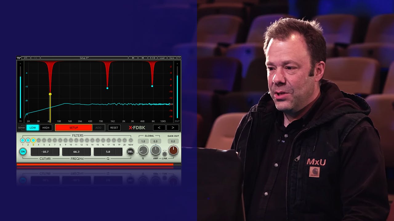 How to Eliminate Stage Resonance with X-FDBK Plugin
