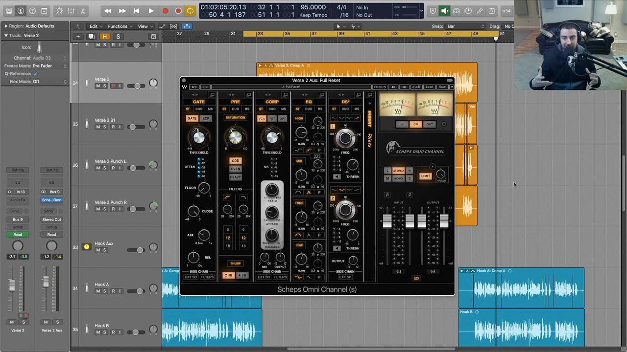 Mix Hip Hop Vocals with One Channel Strip Plugin