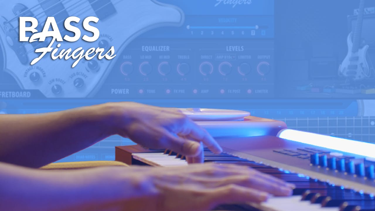 20 Basslines on Keyboards with the Bass Fingers Plugin