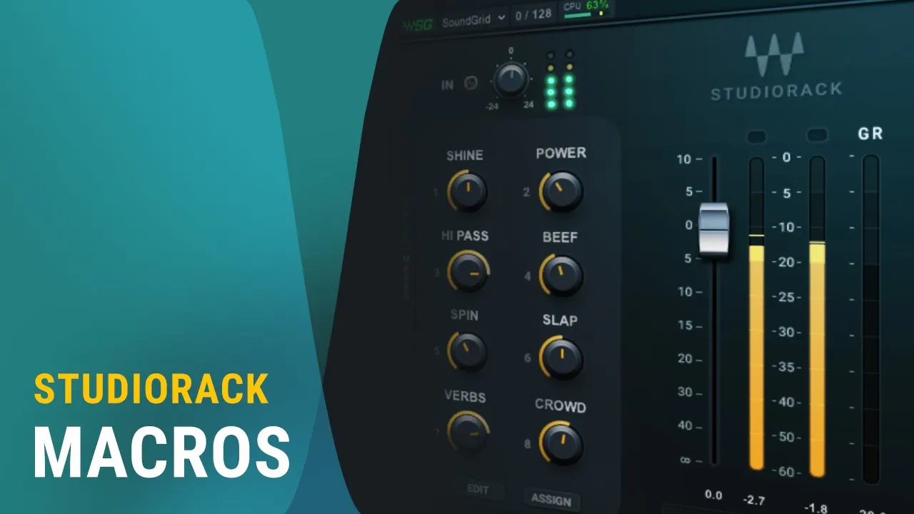 Waves Audio Studio Rack Easy Parallel Processing with Waves StudioRack Parallel Racks | Videos