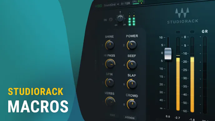 Waves Mix Rack Easy Parallel Processing with Waves StudioRack Parallel Racks | Videos