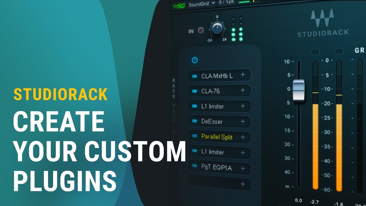Creating Plugin Chains with Waves StudioRack