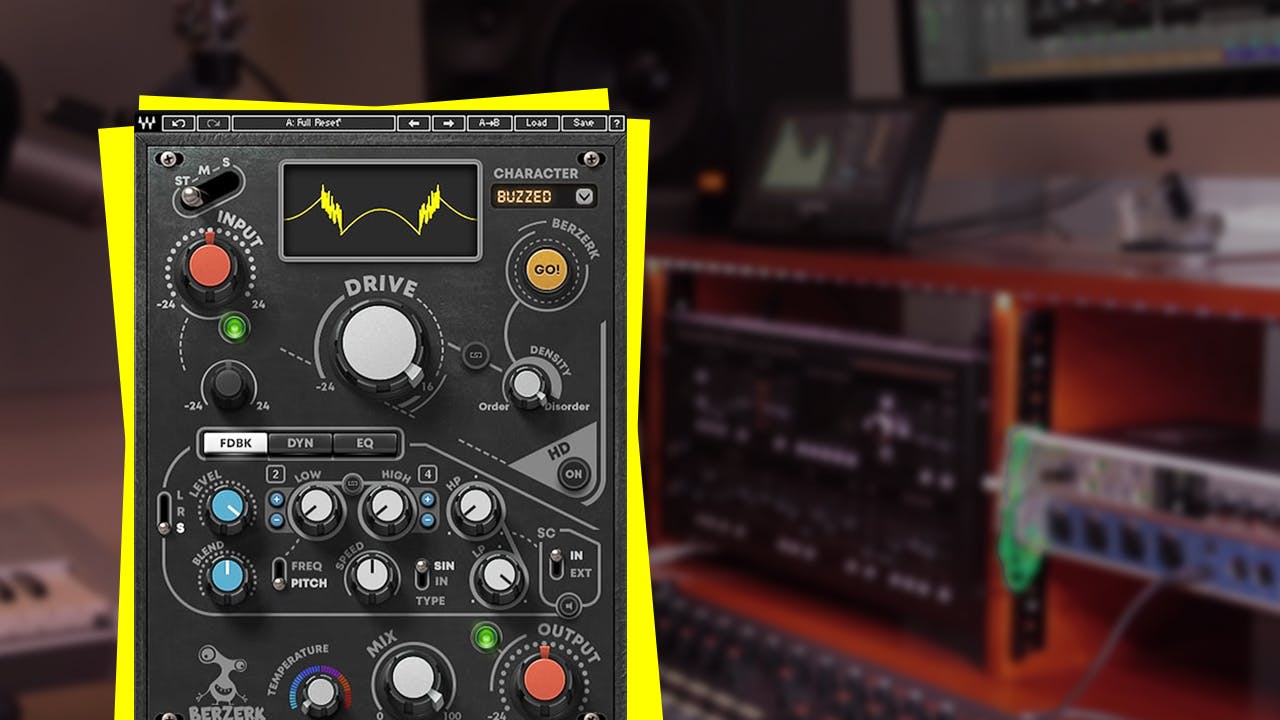 How to Mix Live Drums and 808s with Berzerk Distortion Waves Audio