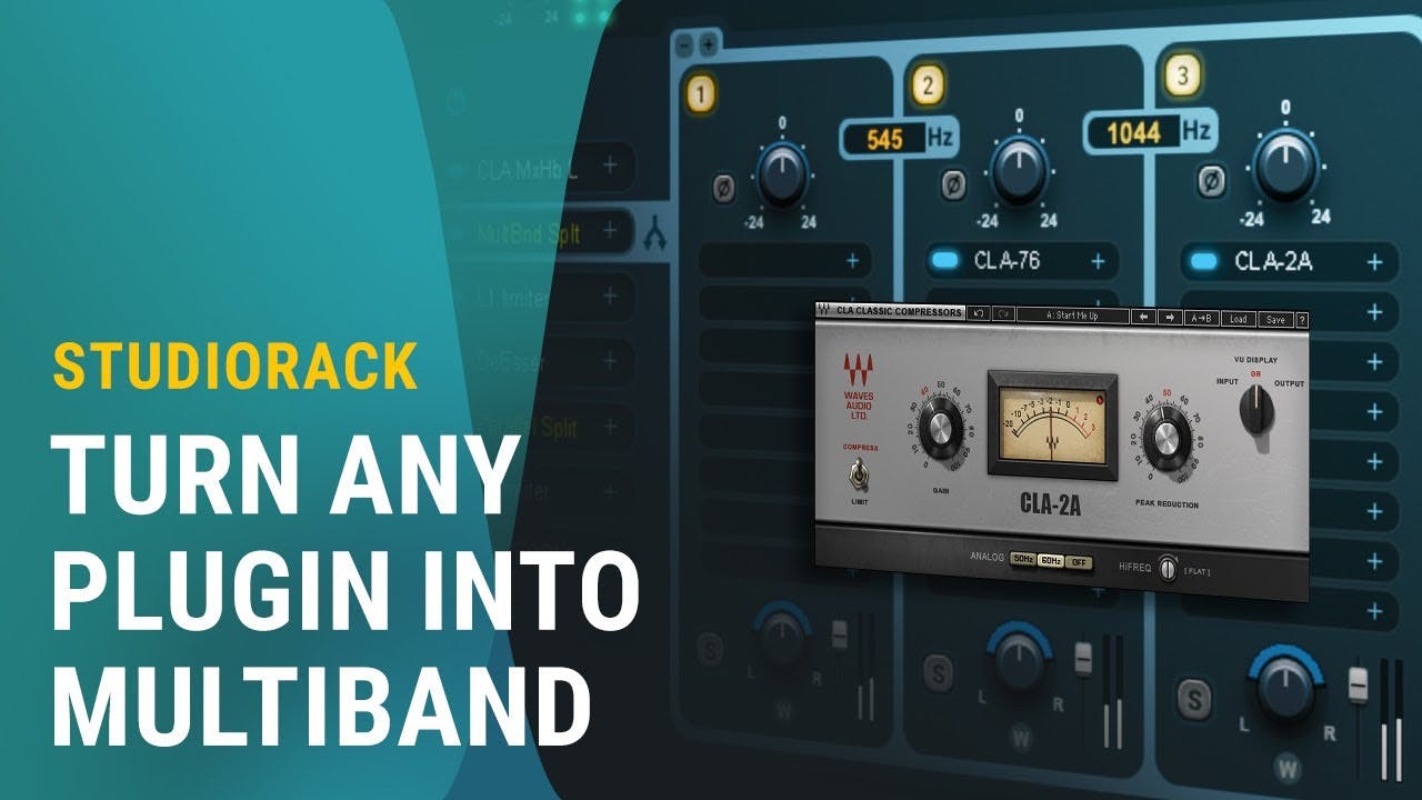 Turn Any Waves Plugin Into Multiband With Studiorack Waves Audio
