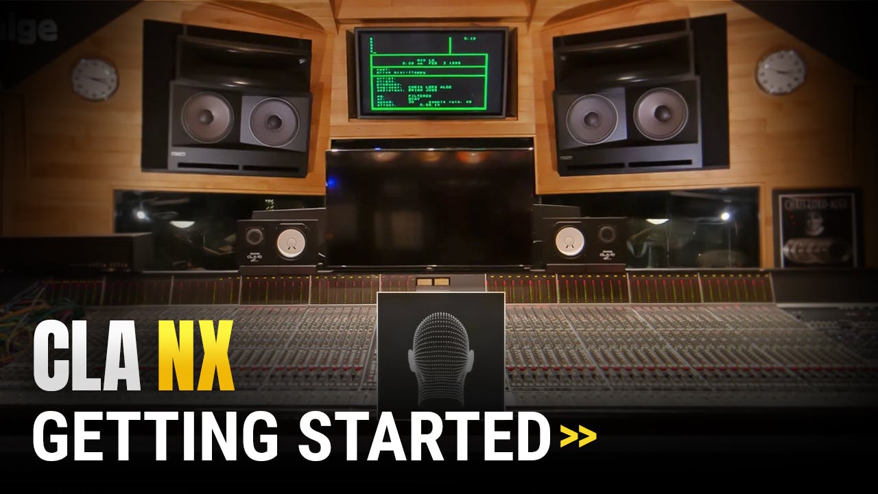 Getting Started CLA Nx Headphone Mixing Plugin Waves Audio