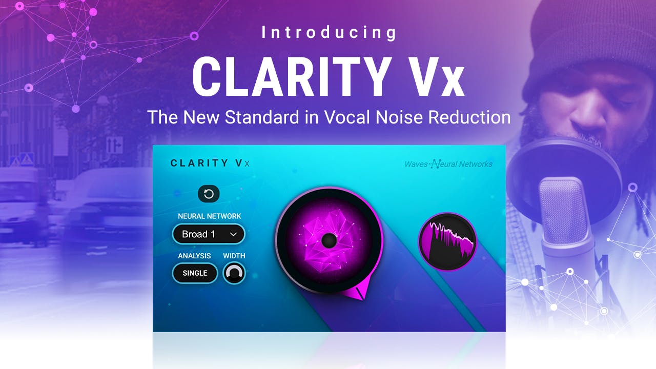 Waves Audio's Clarity Vx & Vx Pro noise reduction plugins: the ones all  others will now be judged by