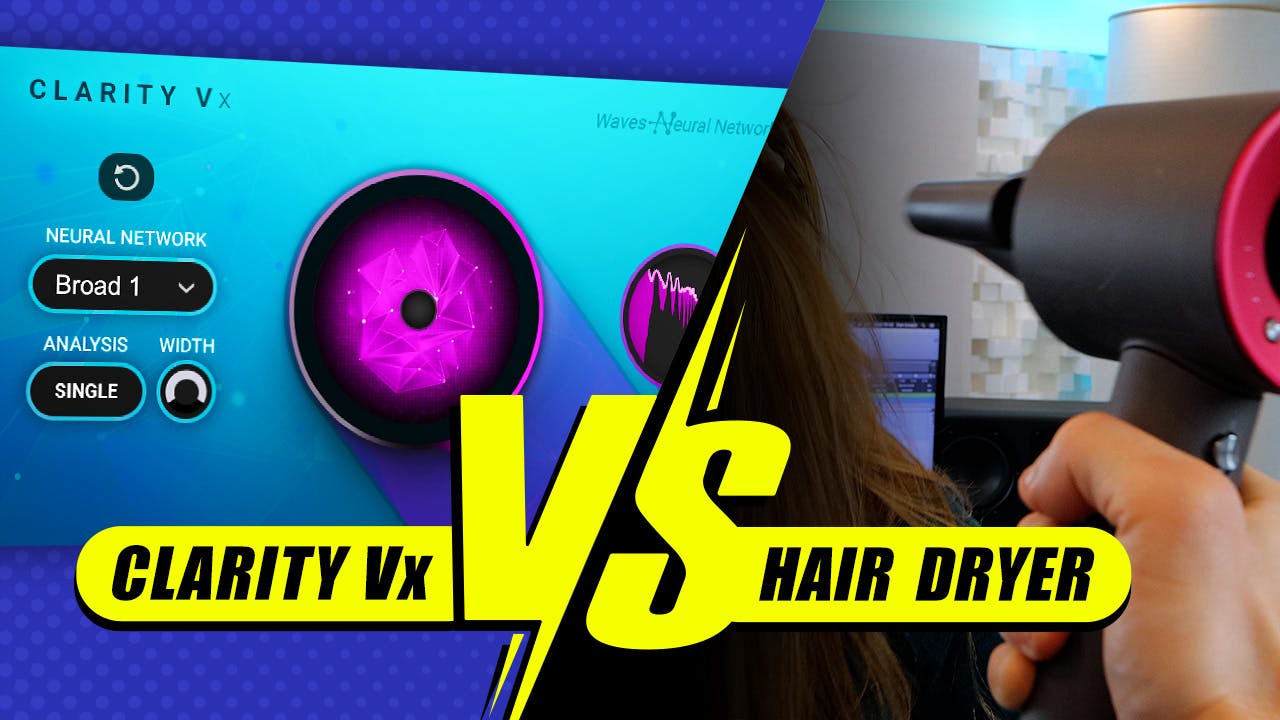 Clarity Vx vs. HAIR DRYER?! - Waves Audio