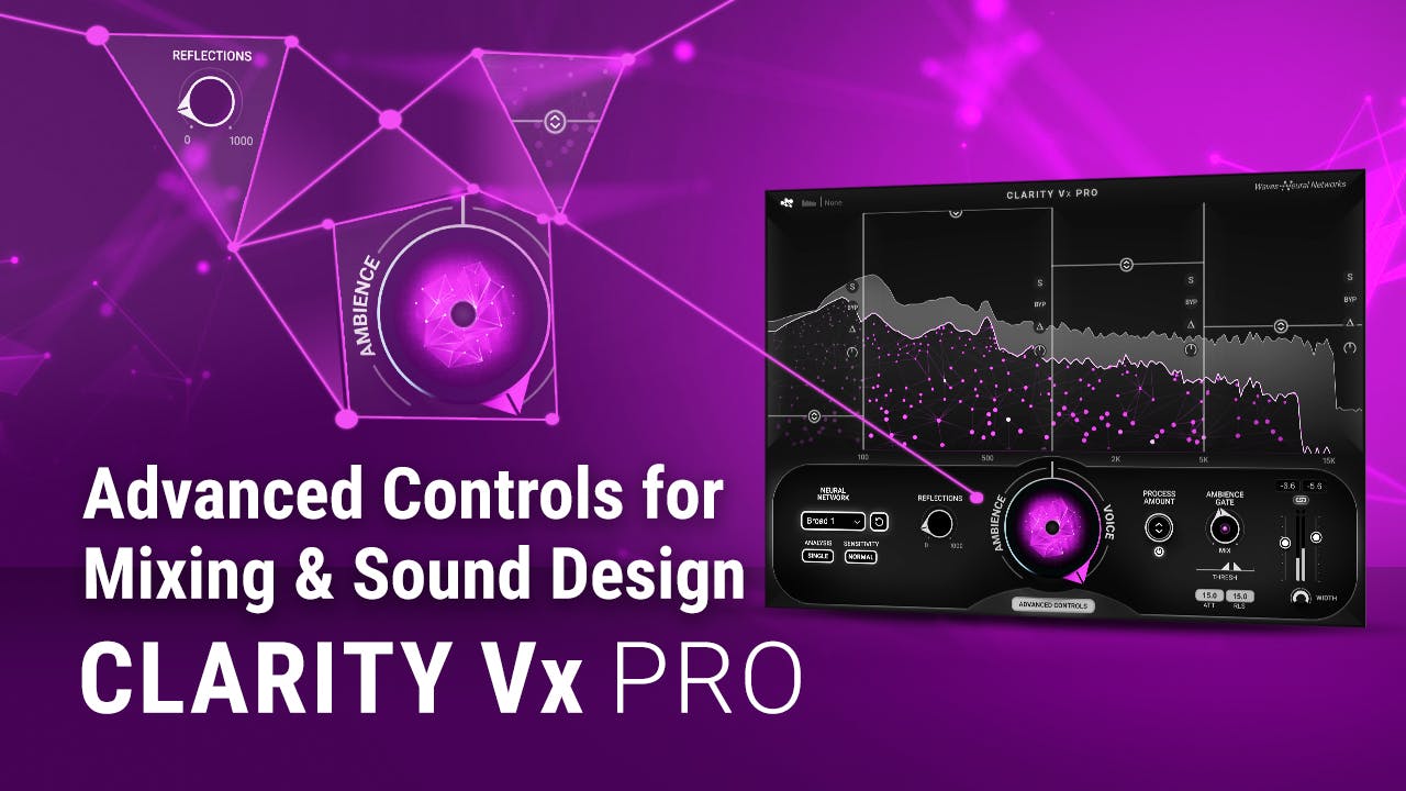 Waves Audio's Clarity Vx & Vx Pro noise reduction plugins: the ones all  others will now be judged by