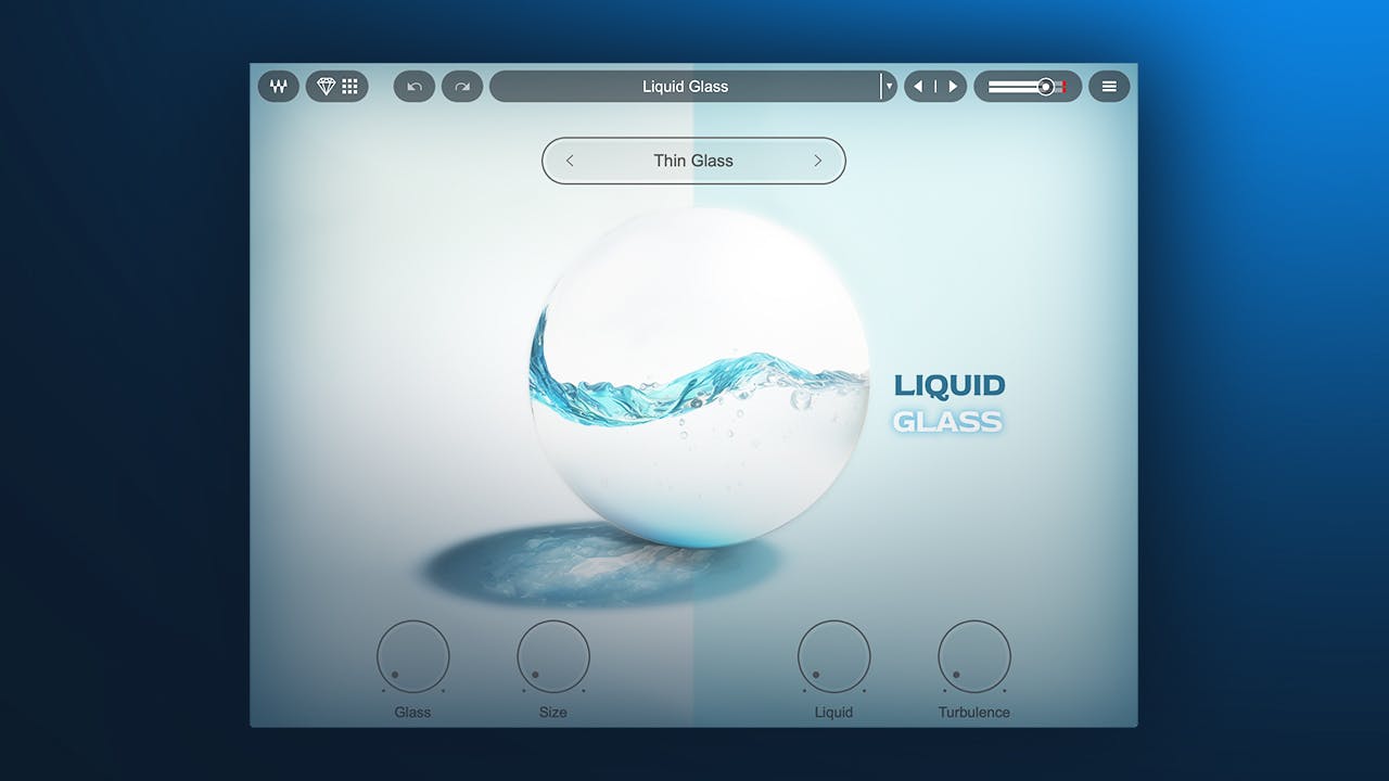 Liquid Glass: Available in Waves Gemstones