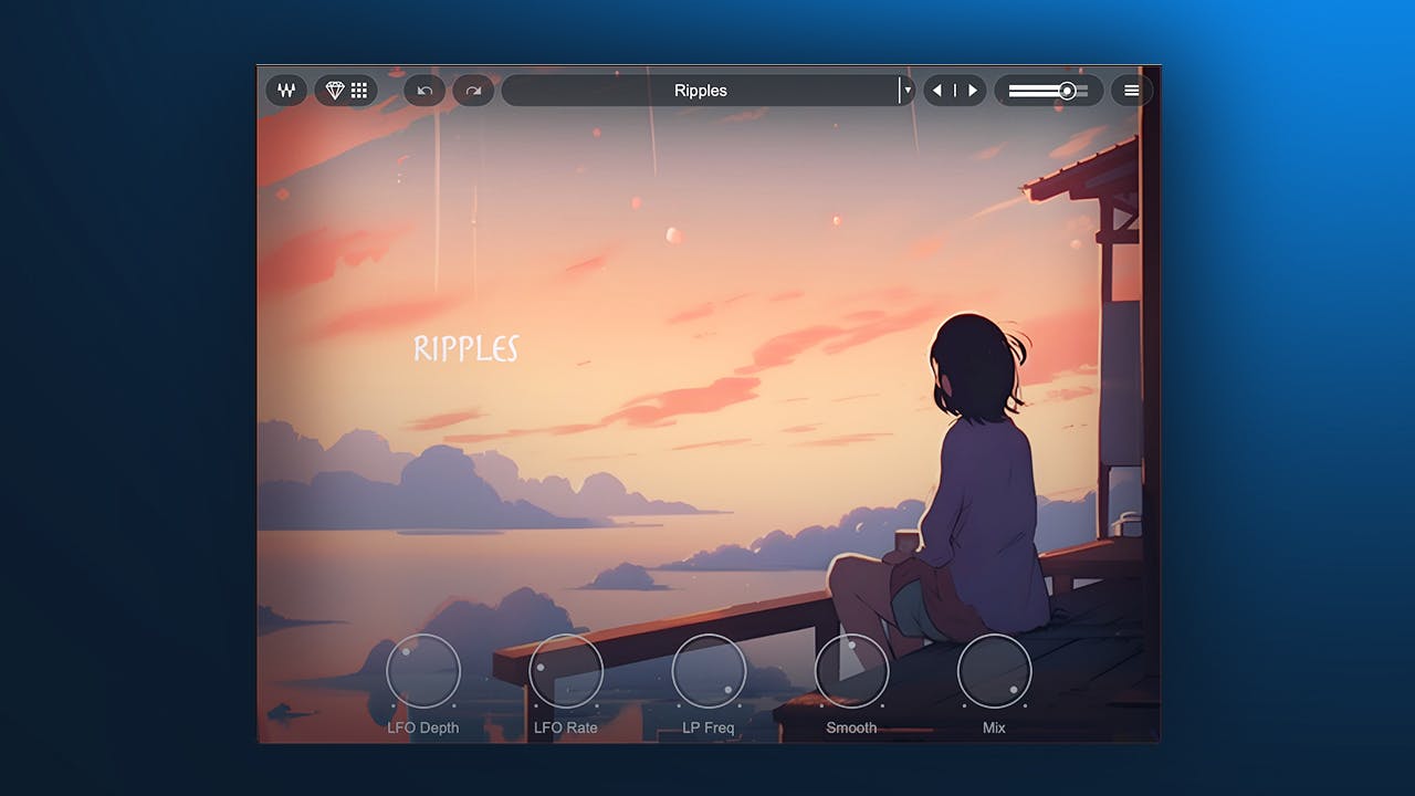 Ripples Lo-fi Effect: Included in Waves Gemstones