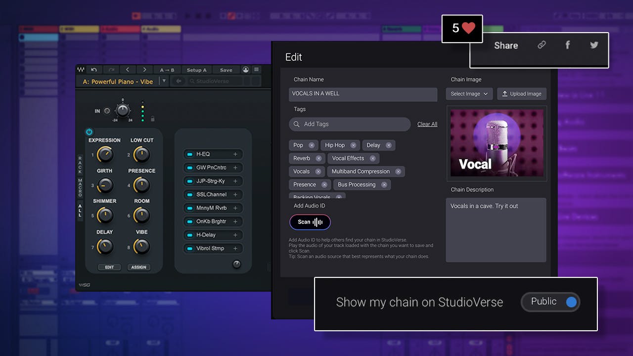 How to Create and Publicly Share Chains in StudioVerse