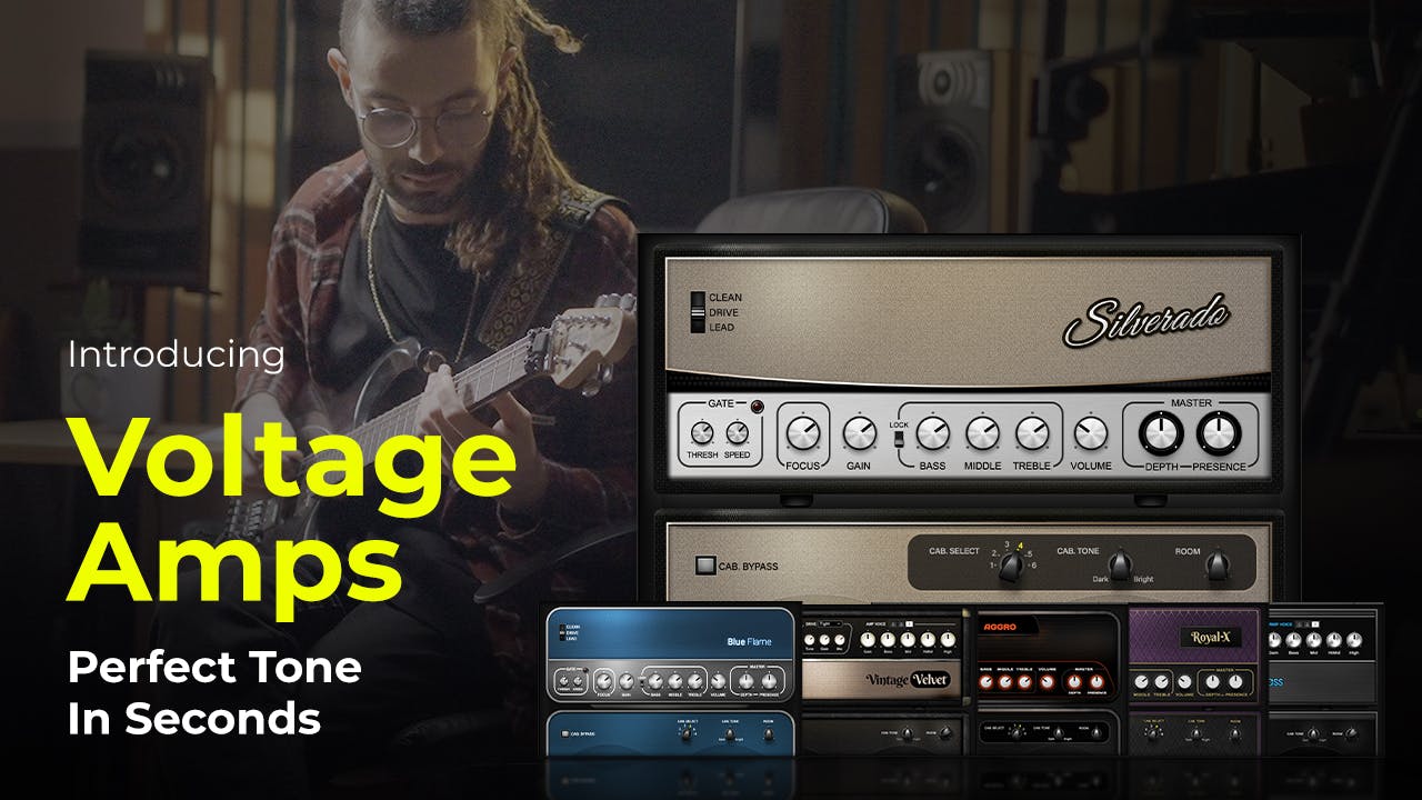 Introducing Voltage Amps – Perfect Guitar & Bass Tones in Seconds