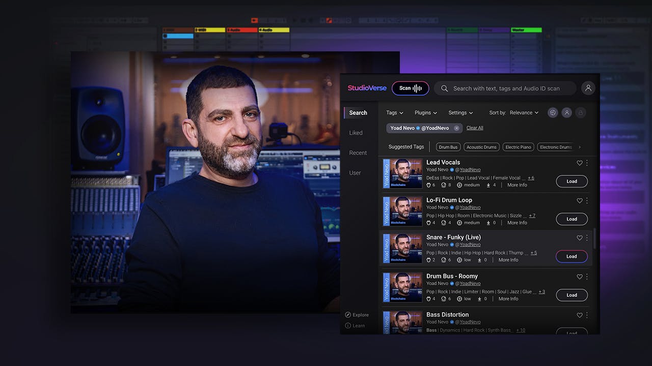 StudioVerse Blockchains: Mix Your Song in Minutes