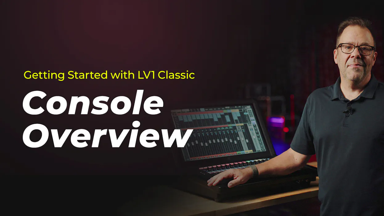 eMotion LV1 Classic: Console UI | Videos