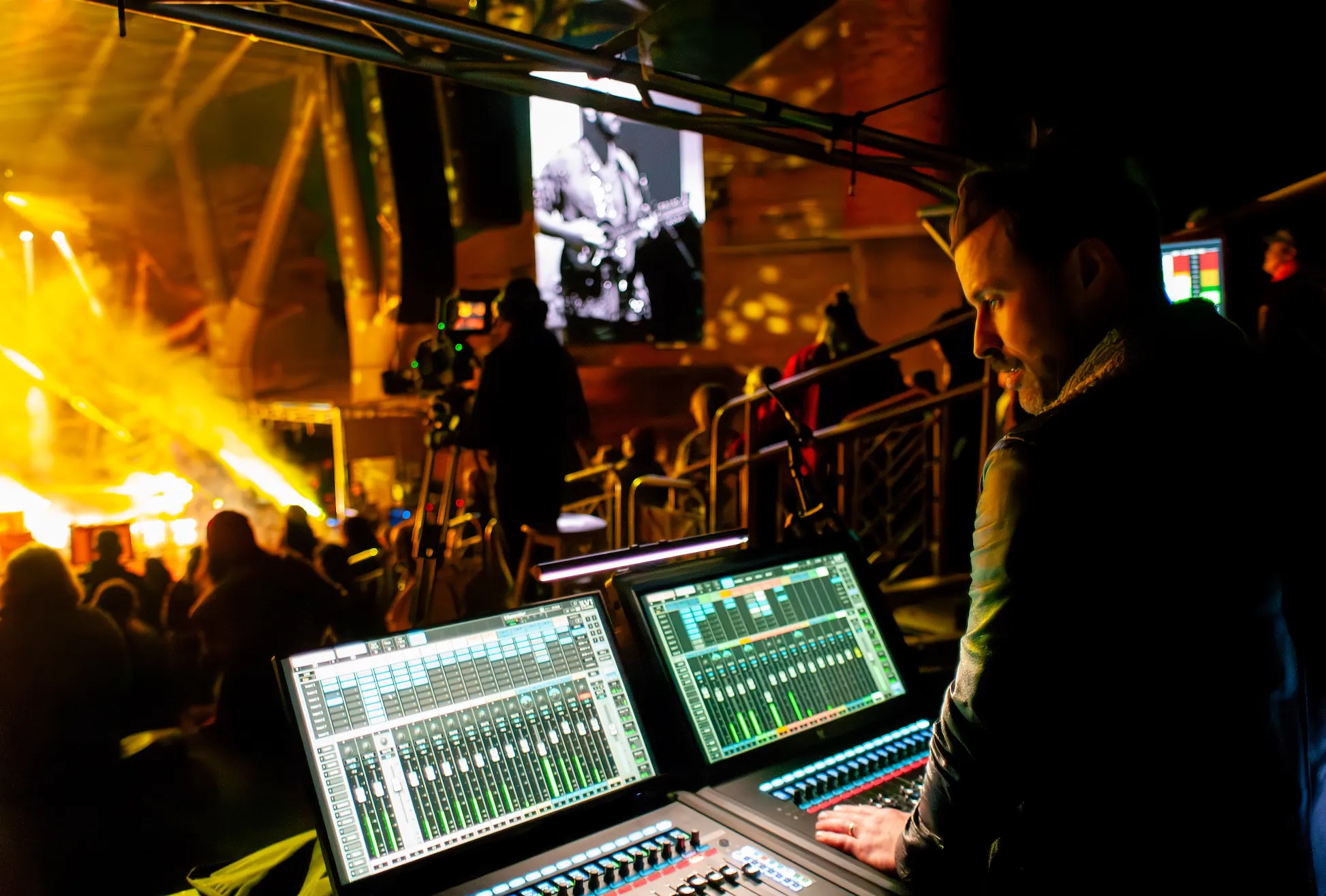 Behind the Live Mix of Young the Giant - LV1 Classic on Tour | Videos