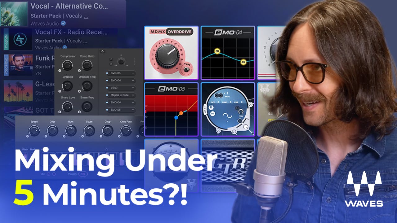 Production Mixing Mastering with Waves: Eqizii, Anthony