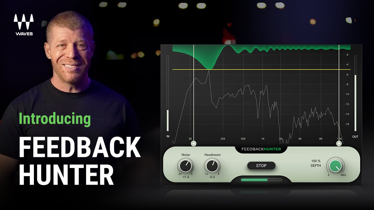 Reduce Feedback in Live Shows EASILY Feedback Hunter Waves Audio